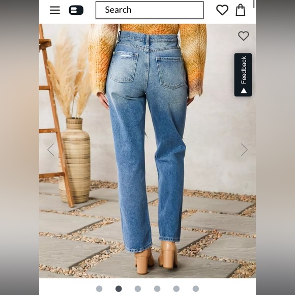 Willow + root buckle jeans - Picture 3 of 9